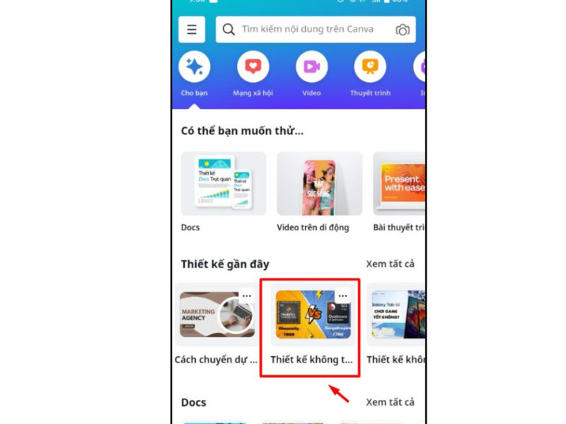Cách chuyển dự án trên Canva sang PDF