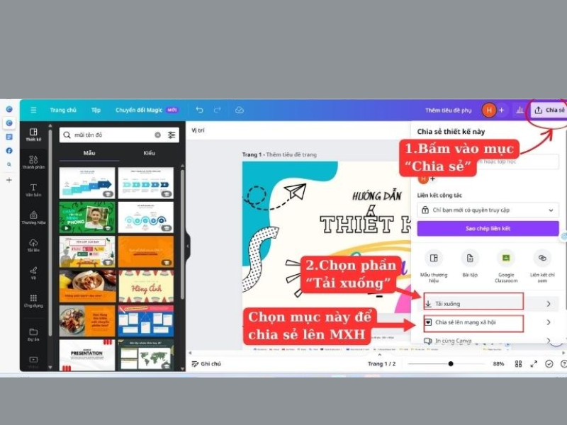 cách sử dụng Canva để tạo ra thiết kế