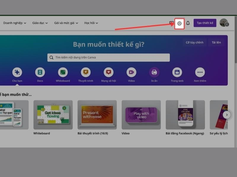 cách xoá tài khoản Canva