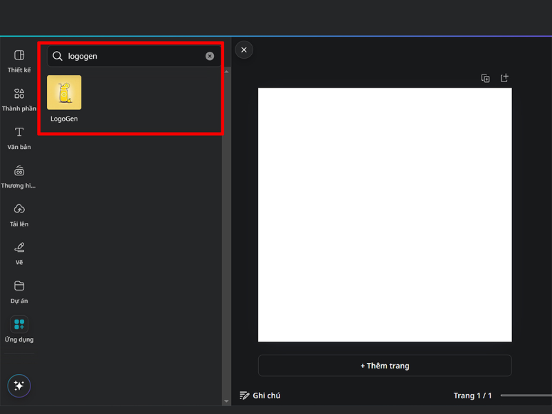 cách tạo Logo trên Canva