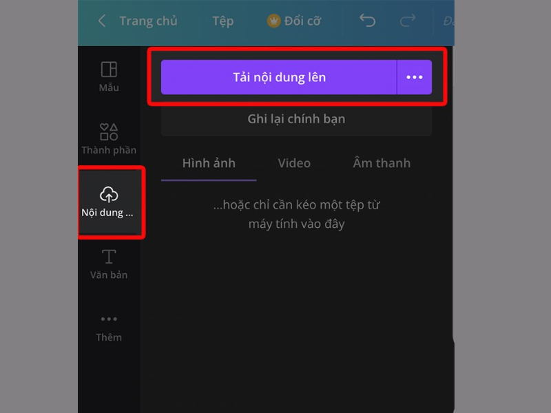 Cách tạo bảng trong Canva