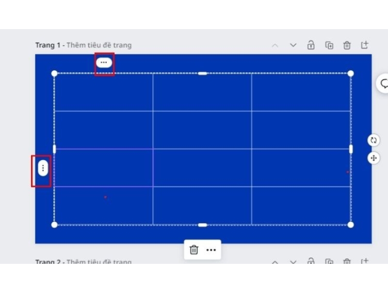 Cách tạo bảng trong Canva