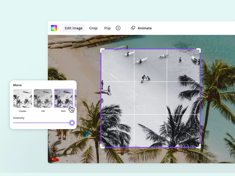 cách xóa vật thể trong Canva